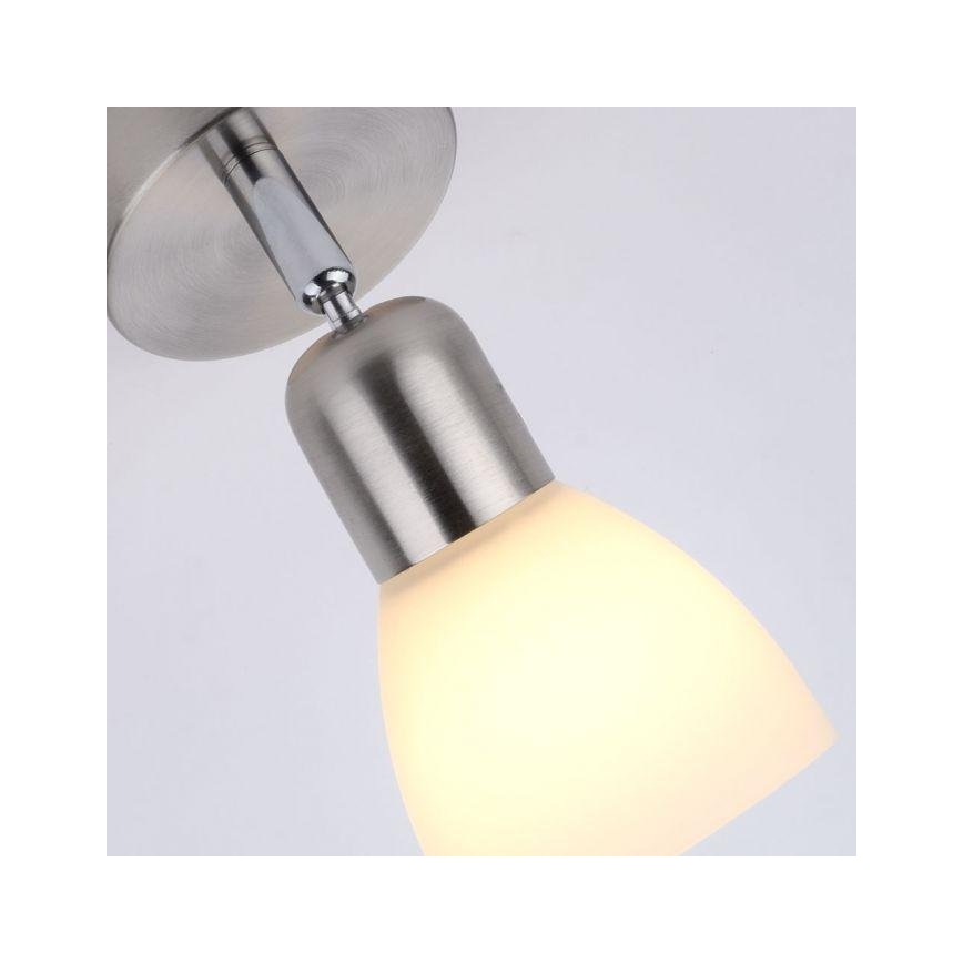 JUST LIGHT. 11951-55 - Wandspot KARO 1xE14/40W/230V mat chroom