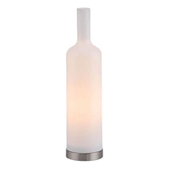 JUST LIGHT. 14006-16 - Lampe de table BOTTLE 1xE14/25W/230V blanche