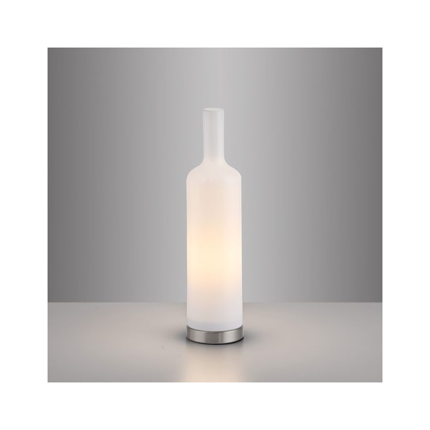 JUST LIGHT. 14006-16 - Tafellamp BOTTLE 1xE14/25W/230V wit