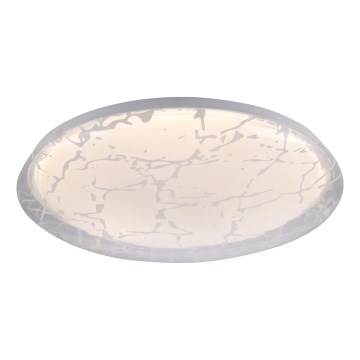 JUST LIGHT. 14008-16 - Plafonnier LED dimmable ART PLAFO LED/20W/230V 2700-6500K Ø 38 cm blanc + télécommande