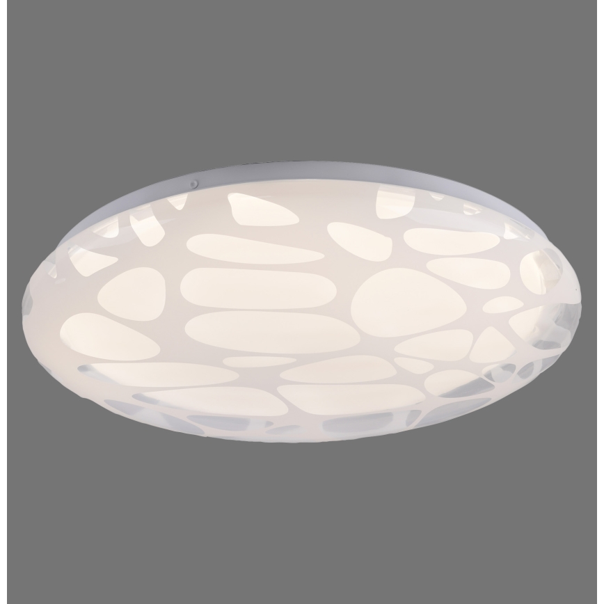 JUST LIGHT. 14009-16 - Plafonnier LED dimmable ART PLAFO LED/20W/230V 2700-6500K Ø 38 cm blanc + télécommande