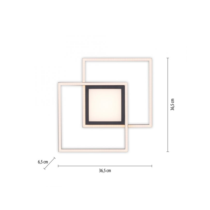 JUST LIGHT. 14144-18 - Plafonnier ASMIN LED/26W/230V