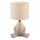 JUST LIGHT. 14190-39 - Tafellamp TED 1xE27/25W/230V, beige