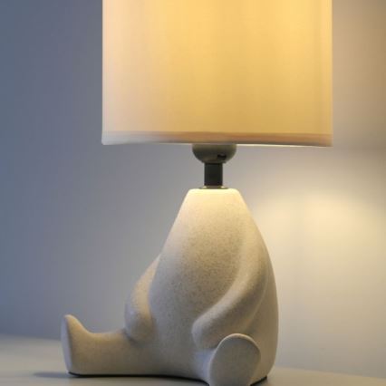 JUST LIGHT. 14190-39 - Tafellamp TED 1xE27/25W/230V, beige