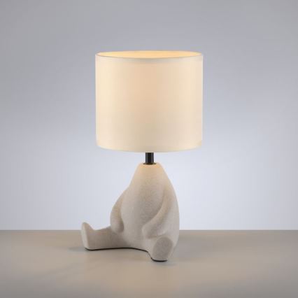 JUST LIGHT. 14190-39 - Tafellamp TED 1xE27/25W/230V, beige