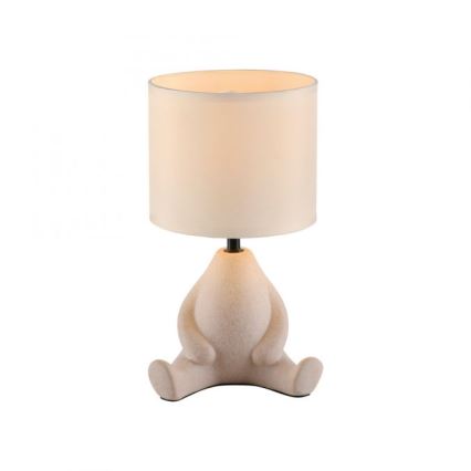JUST LIGHT. 14190-39 - Tafellamp TED 1xE27/25W/230V, beige