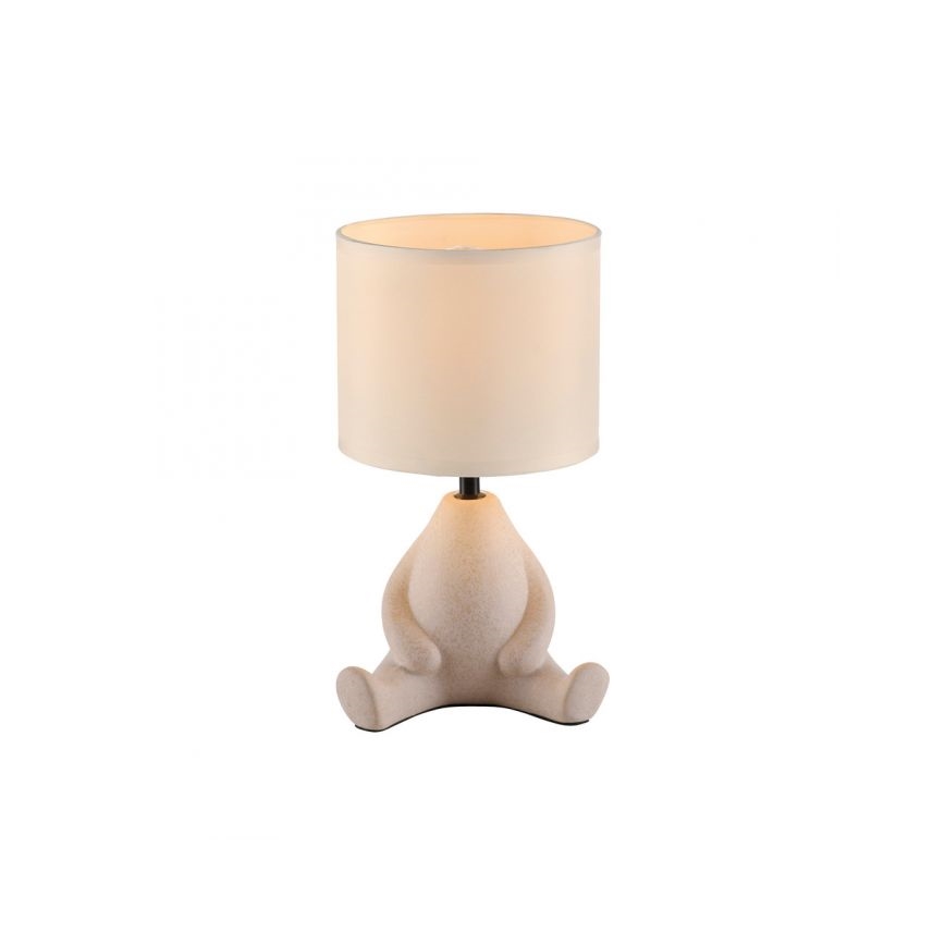 JUST LIGHT. 14190-39 - Tafellamp TED 1xE27/25W/230V, beige
