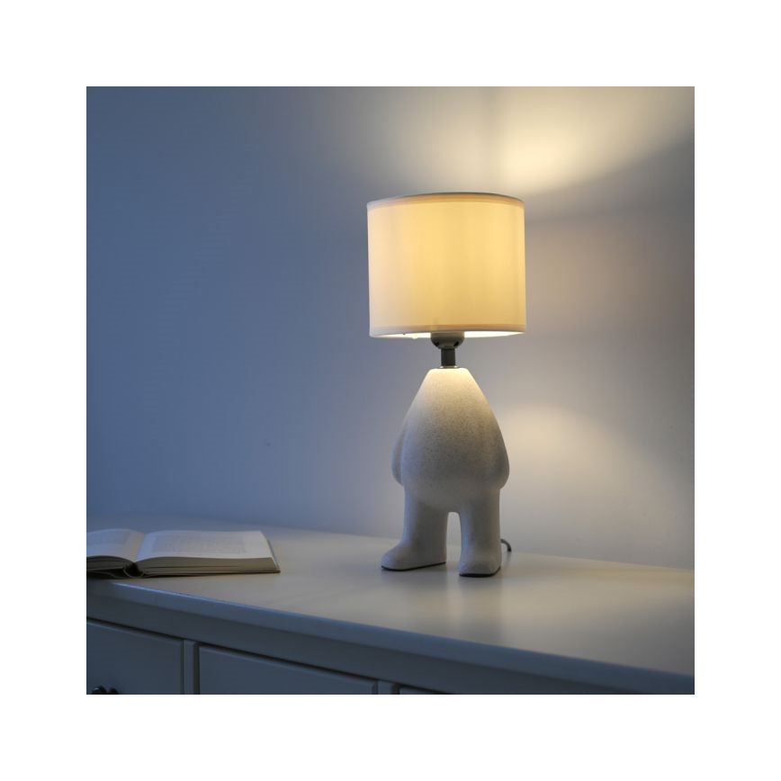 JUST LIGHT. 14191-39 - Tafellamp TED 1xE27/25W/230V beige