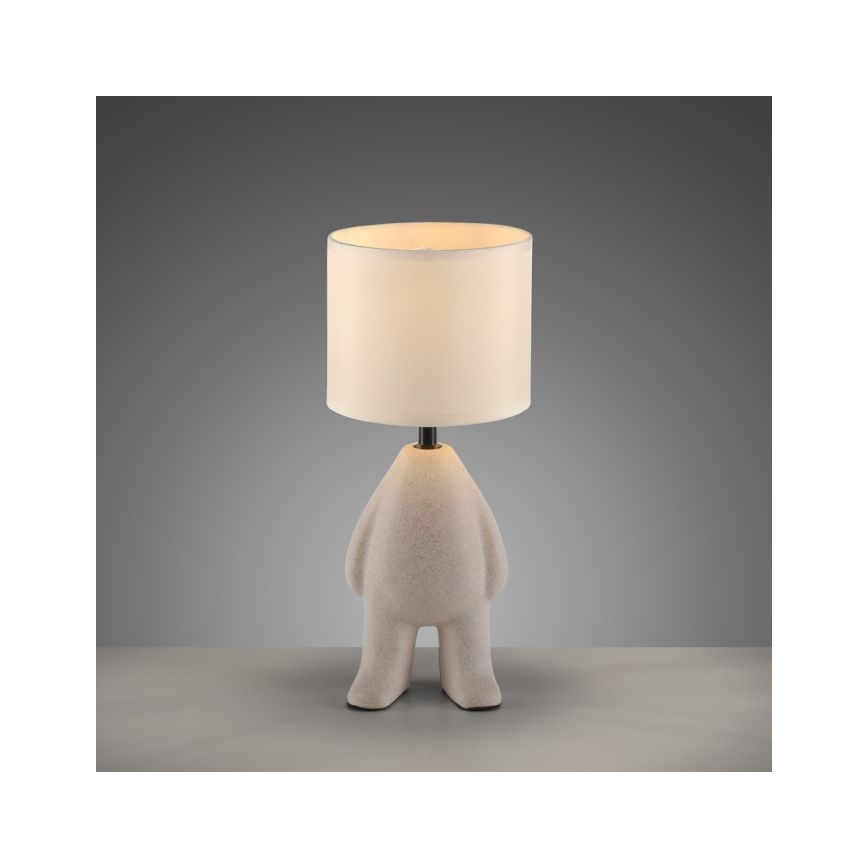 JUST LIGHT. 14191-39 - Tafellamp TED 1xE27/25W/230V beige