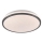 JUST LIGHT. 14293-18 - Dimbare LED Plafondlamp KYLE LED/10W/230V diameter 28 cm zwart