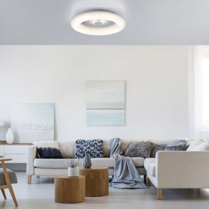 JUST LIGHT. 14383-16 - Dimbare LED Plafondlamp VERTIGO LED/26W/230V 2700-5000K wit + afstandsbediening