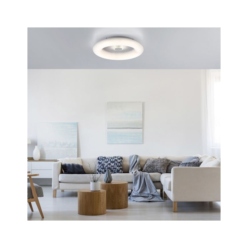 JUST LIGHT. 14383-16 - Dimbare LED Plafondlamp VERTIGO LED/26W/230V 2700-5000K wit + afstandsbediening