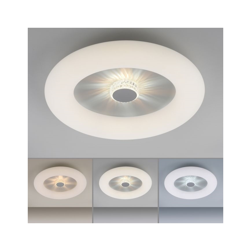 JUST LIGHT. 14383-16 - Dimbare LED Plafondlamp VERTIGO LED/26W/230V 2700-5000K wit + afstandsbediening