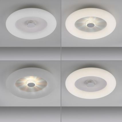 JUST LIGHT. 14383-16 - Dimbare LED Plafondlamp VERTIGO LED/26W/230V 2700-5000K wit + afstandsbediening