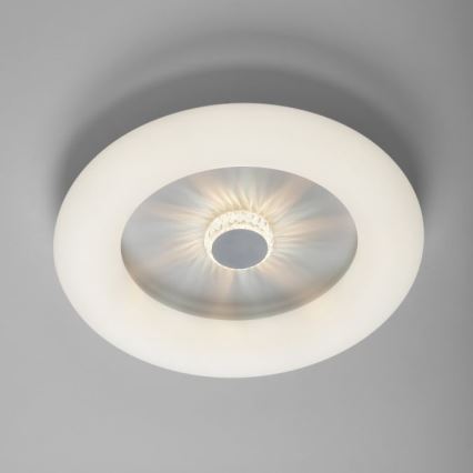 JUST LIGHT. 14383-16 - Dimbare LED Plafondlamp VERTIGO LED/26W/230V 2700-5000K wit + afstandsbediening