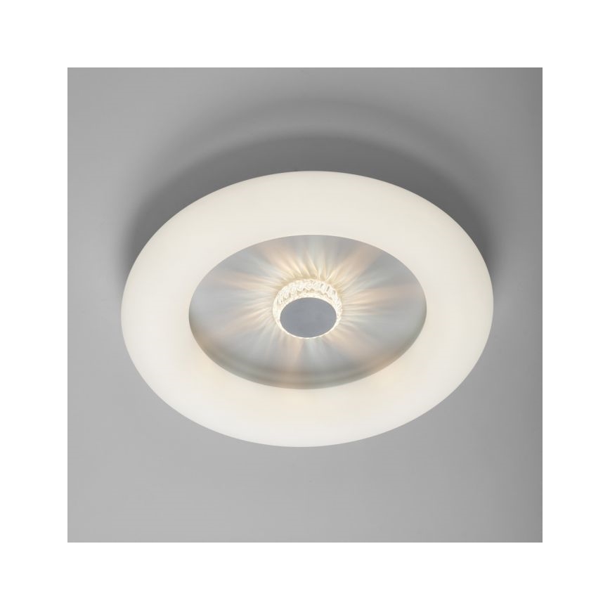 JUST LIGHT. 14383-16 - Dimbare LED Plafondlamp VERTIGO LED/26W/230V 2700-5000K wit + afstandsbediening