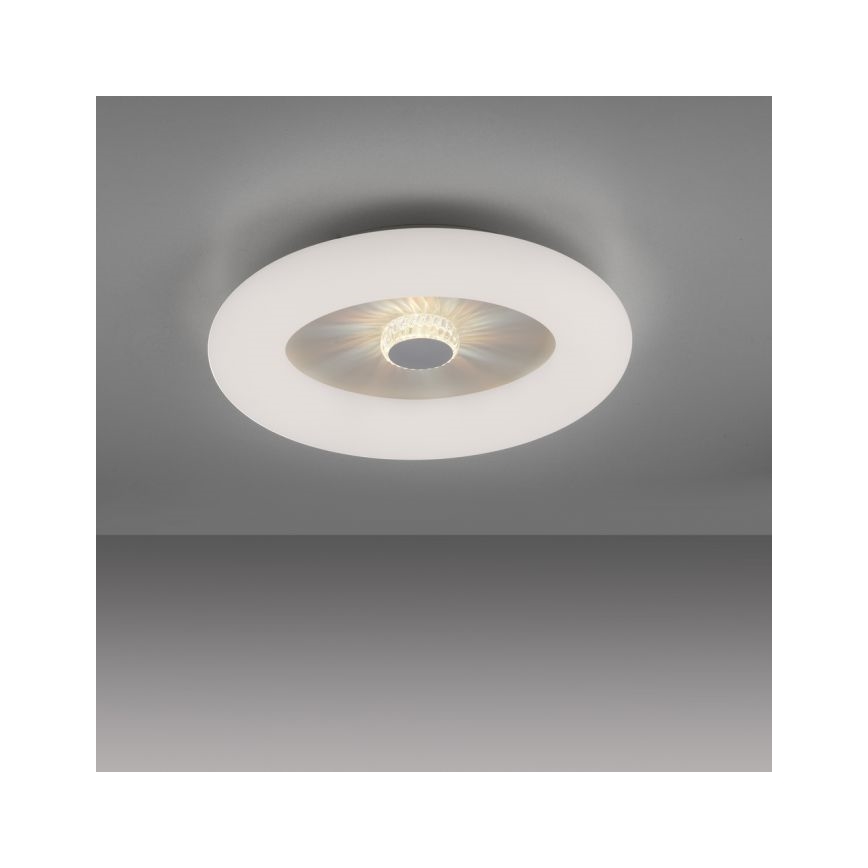 JUST LIGHT. 14383-16 - Dimbare LED Plafondlamp VERTIGO LED/26W/230V 2700-5000K wit + afstandsbediening