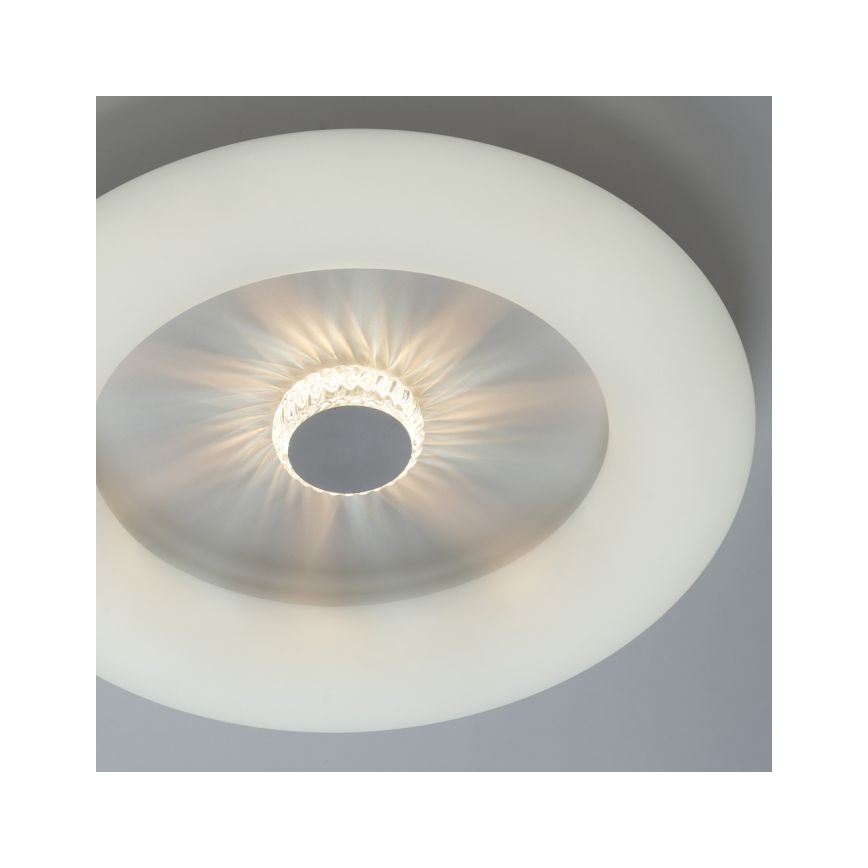 JUST LIGHT. 14383-16 - Dimbare LED Plafondlamp VERTIGO LED/26W/230V 2700-5000K wit + afstandsbediening