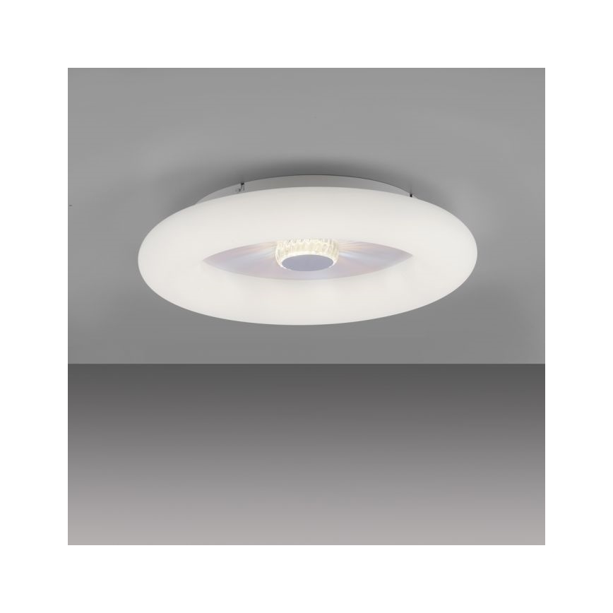 JUST LIGHT. 14383-16 - Plafonnier à intensité variable VERTIGO LED/26W/230V 2700-5000K blanc + télécommande