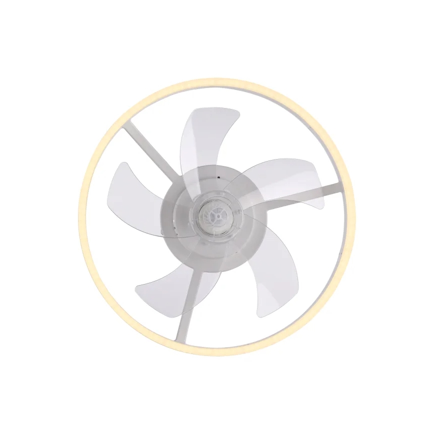 JUST LIGHT. 14624-16 - LED-dimbare plafondventilator met verlichting RITA LED/22W/230V 3000–6000K Ø 50 cm wit + afstandsbediening