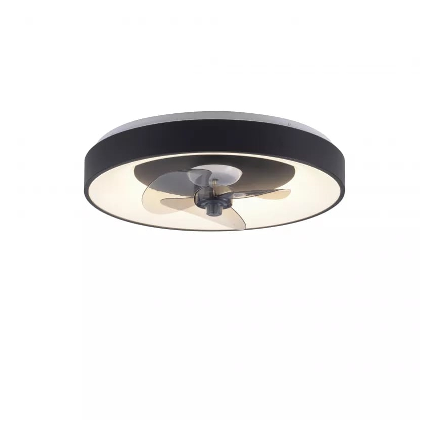 JUST LIGHT. 14644-18 - Plafonnier à intensité variable avec ventilateur VENIKA LED/36W/230V d. 48,6 cm 2700-5000K + Télécommande