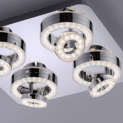 JUST LIGHT. 14662-17 - LED RGBW Dimbare Spot TIM LOLASMART 4xLED/5,9/230V 2700-5000K + afstandsbediening