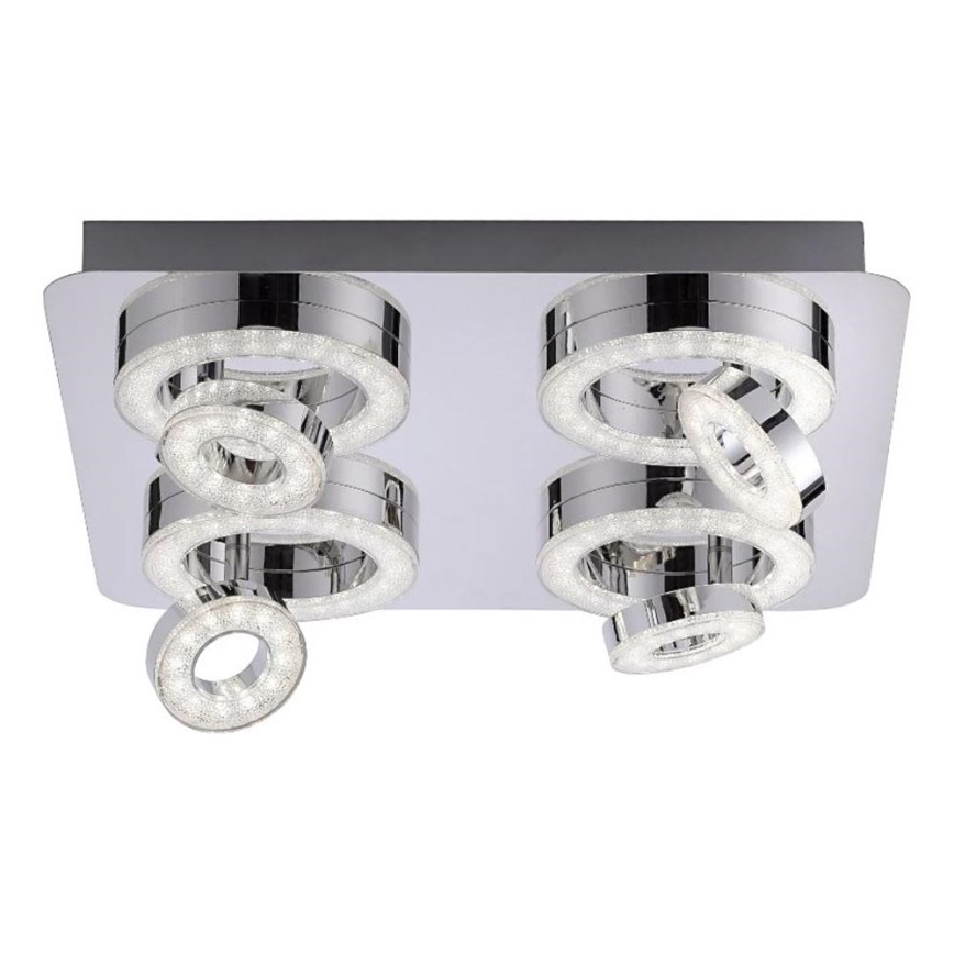 JUST LIGHT. 14662-17 - Spot RGBW à intensité variable TIM LOLASMART 4xLED/5,9/230V 2700-5000K + Télécommande