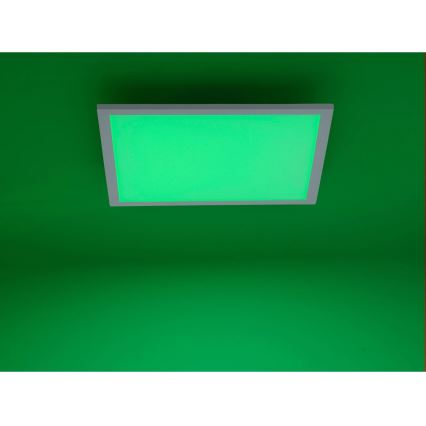 JUST LIGHT. 14681-16 - Panneau RGB en saillie à intensité variable LOLA FLAT LED/28W/230V 2700-5000K + télécommande