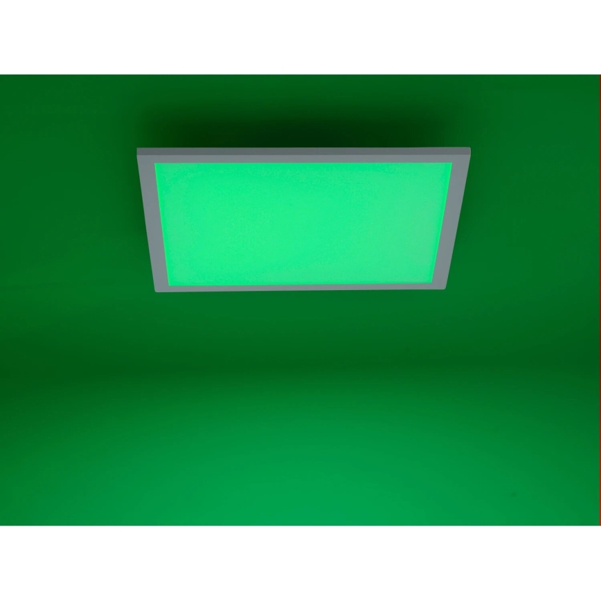 JUST LIGHT. 14681-16 - Panneau RGB en saillie à intensité variable LOLA FLAT LED/28W/230V 2700-5000K + télécommande
