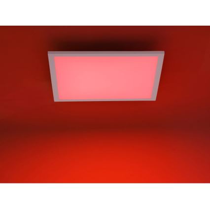 JUST LIGHT. 14681-16 - Panneau RGB en saillie à intensité variable LOLA FLAT LED/28W/230V 2700-5000K + télécommande