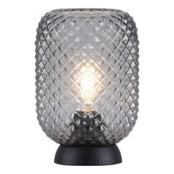 JUST LIGHT. 14906-18 - Lampe de table REISHI 1xE27/40W/230V noir
