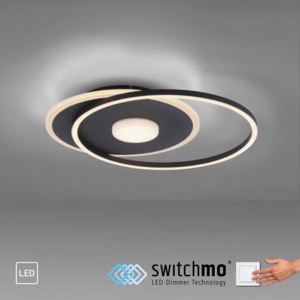 JUST LIGHT. 15046-18 - Dimbare LED plafondlamp DOMINO LED/26,5W/230V