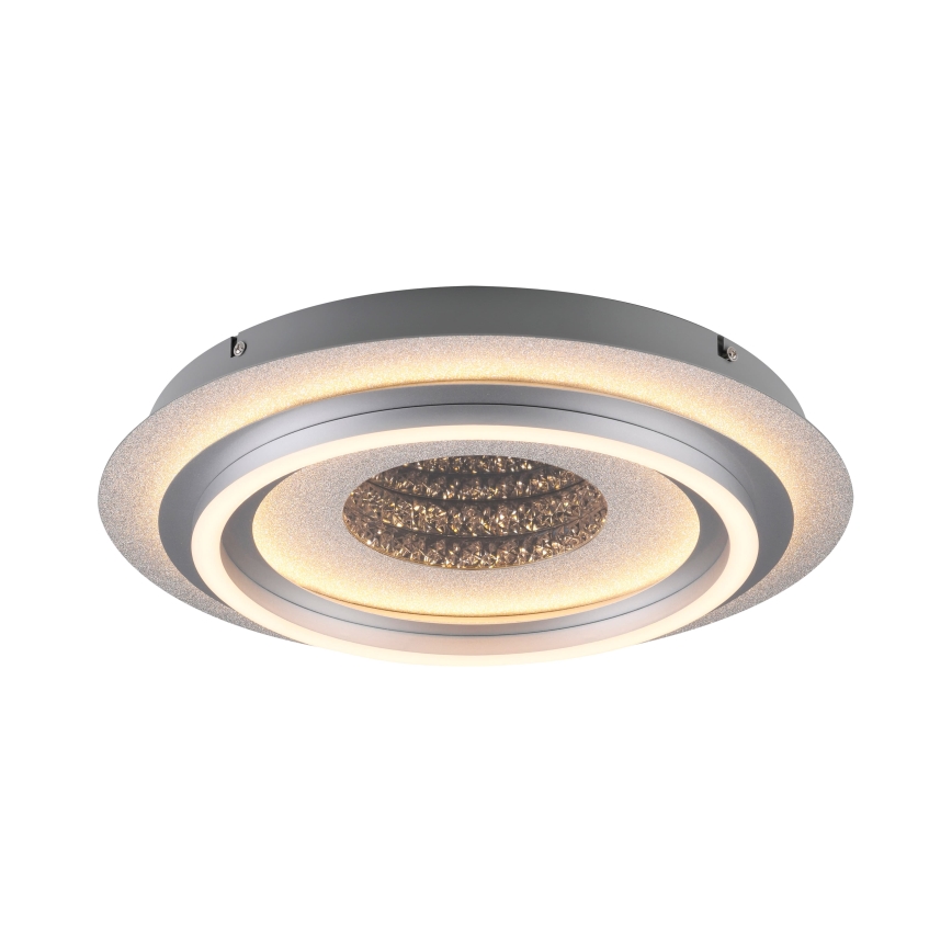JUST LIGHT. 15089-21 - LED plafondlamp CICHIO LED/36W/230V Ø 40 cm mat chroom