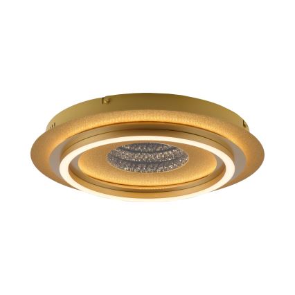 JUST LIGHT. 15089-60 - LED plafondlamp CICHIO LED/36W/230V Ø 40 cm goudkleurig