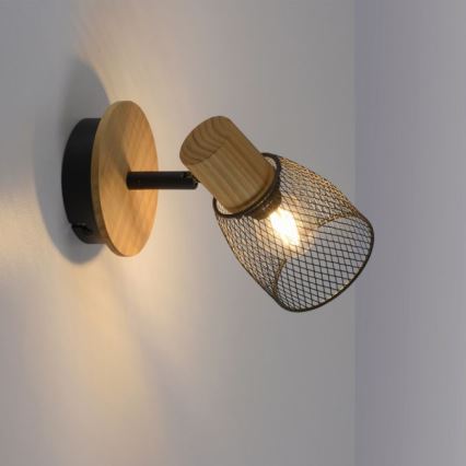 JUST LIGHT. 15191-79 - Spot mural TAMIS 1xE14/10W/230V pin