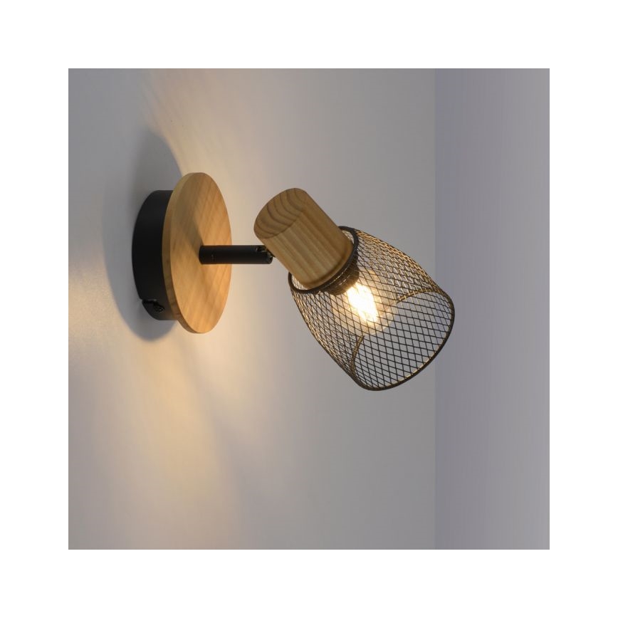 JUST LIGHT. 15191-79 - Spot mural TAMIS 1xE14/10W/230V pin