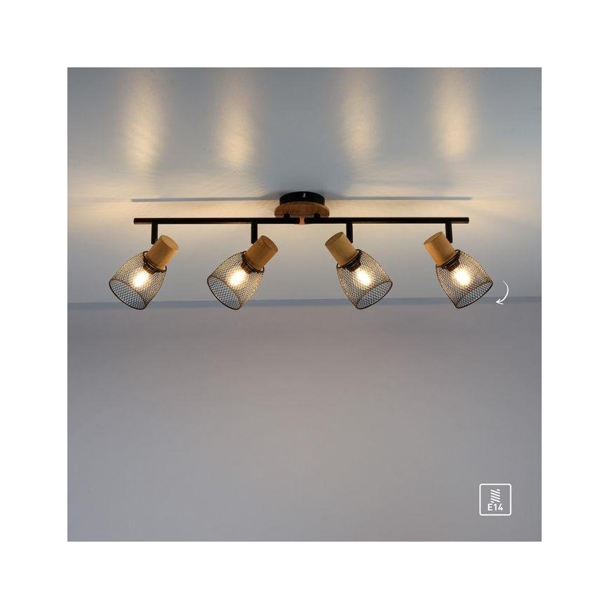 JUST LIGHT. 15194-79 - Spot TAMIS 4xE14/10W/230V