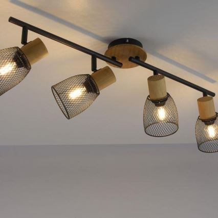 JUST LIGHT. 15194-79 - Spot TAMIS 4xE14/10W/230V