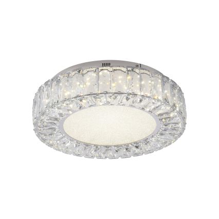 JUST LIGHT. 15221-17 - Plafonnier LED KULUNKA LED/32W/230V Ø 37 cm chrome brillant