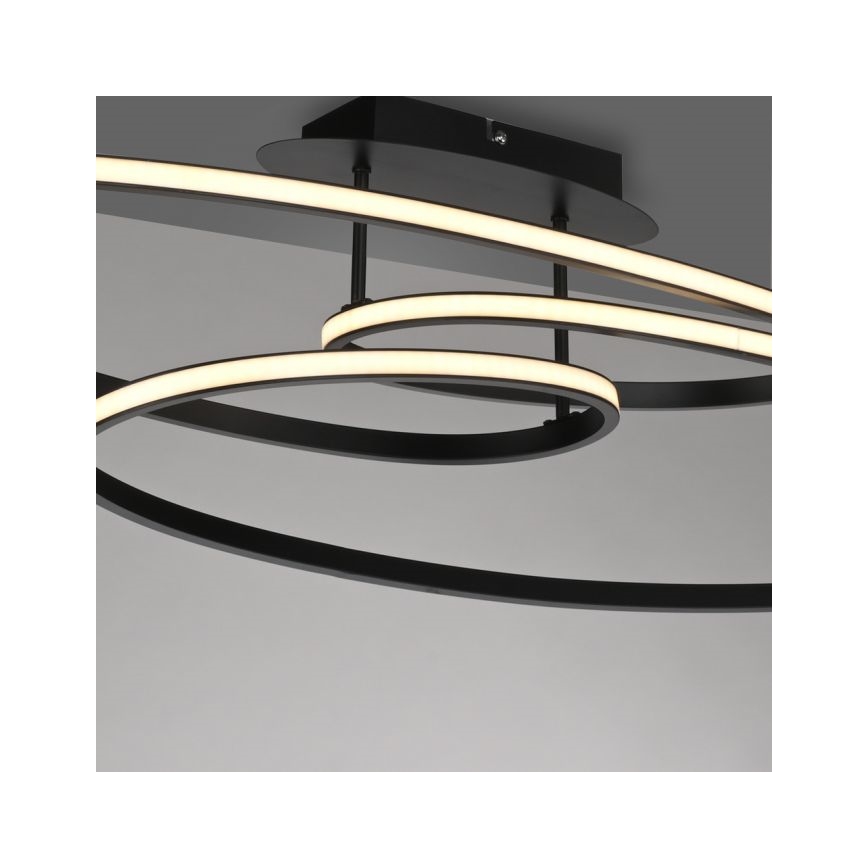JUST LIGHT. 15321-18 - LED Plafondlamp LUMACA LED/33W/230V zwart