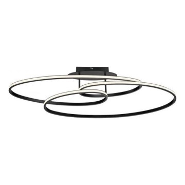 JUST LIGHT. 15321-18 - Plafonnier LUMACA LED/33W/230V noir