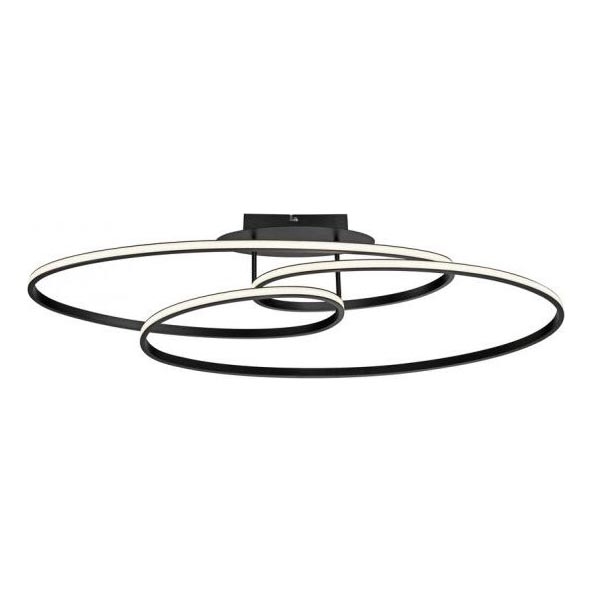 JUST LIGHT. 15321-18 - Plafonnier LUMACA LED/33W/230V noir