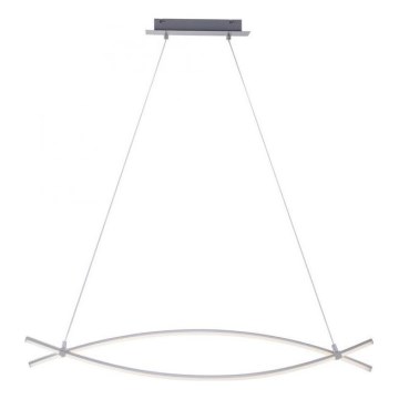 JUST LIGHT. 15382-55 - LED Hanglamp aan een koord MAJA 2xLED/8,4W/230V mat chroom