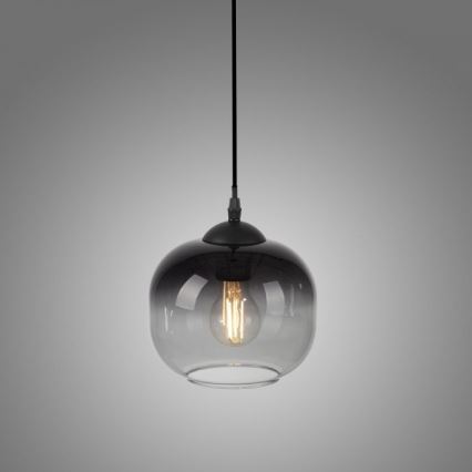 JUST LIGHT. 15420-18 - Hanglamp aan een koord ZEA 1xE27/25W/230V zwart