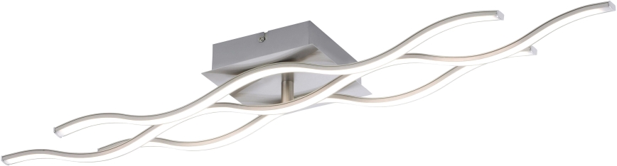JUST LIGHT. 16266-55 - Dimbare LED RGB plafondlamp LOLA WAVE LED/30W/230V 2700-5000K + afstandsbediening