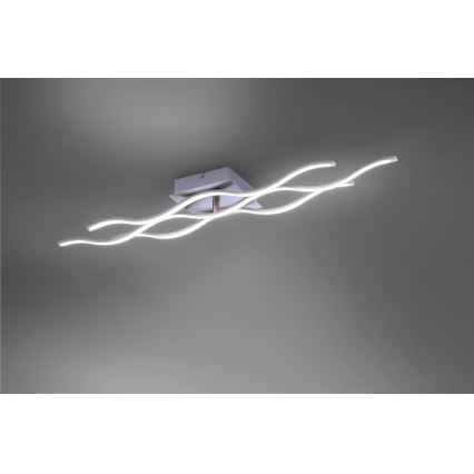 JUST LIGHT. 16266-55 - Dimbare LED RGB plafondlamp LOLA WAVE LED/30W/230V 2700-5000K + afstandsbediening