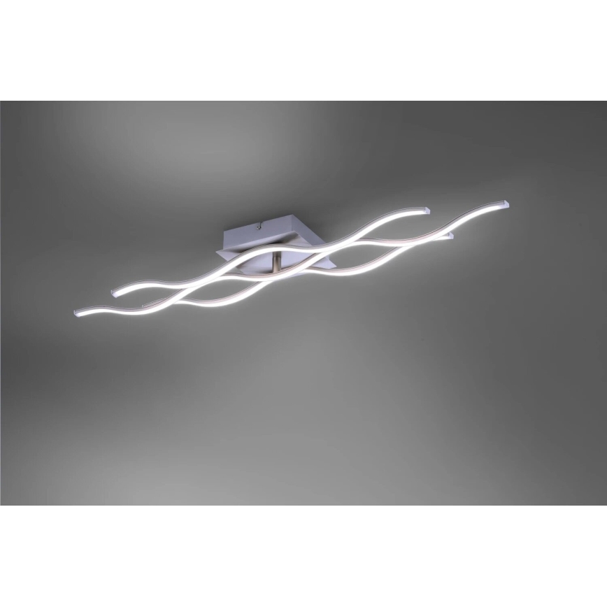 JUST LIGHT. 16266-55 - Dimbare LED RGB plafondlamp LOLA WAVE LED/30W/230V 2700-5000K + afstandsbediening