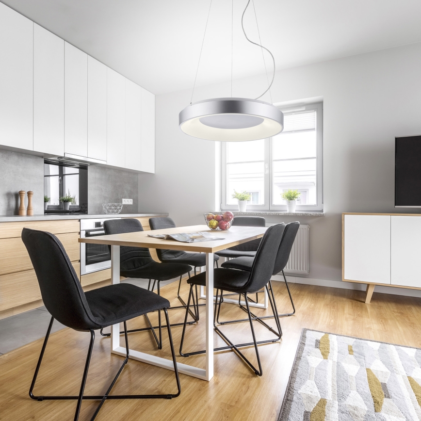 JUST LIGHT. 17075-21 - Dimbare LED hanglamp aan een koord KETO ANIKA LED/26,5W/230V 2700-5000K + afstandsbediening