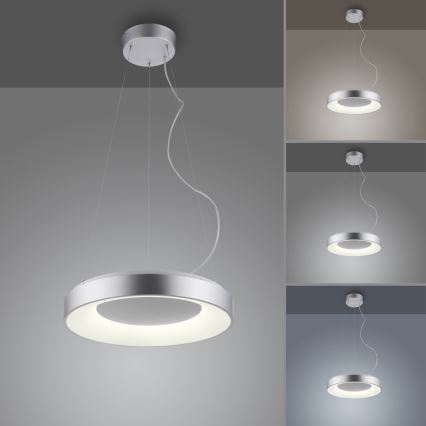JUST LIGHT. 17075-21 - Suspension filaire à intensité variable KETO ANIKA LED/26,5W/230V 2700-5000K + Télécommande