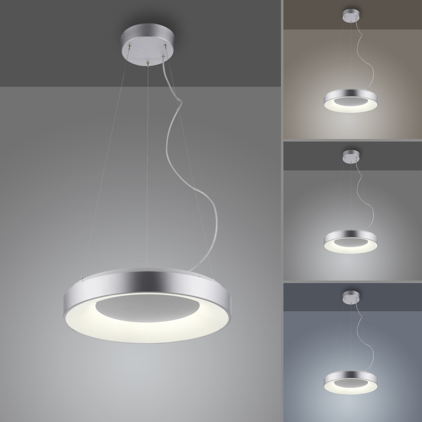 JUST LIGHT. 17075-21 - Suspension filaire à intensité variable KETO ANIKA LED/26,5W/230V 2700-5000K + Télécommande